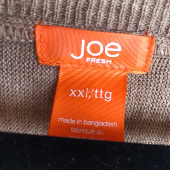 Joe Fresh Tan Women’s Boho Shirt - Picture 4 of 4